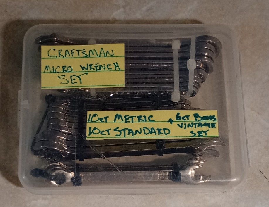 Craftsman Micro Wrench set