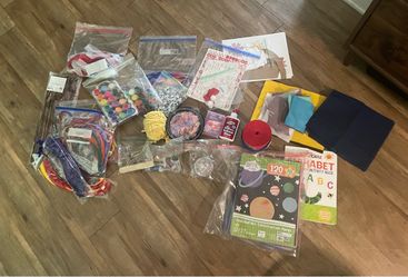Free Assortment Of Leftover Craft Supplies