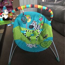 Baby Bouncer Animal Theme 