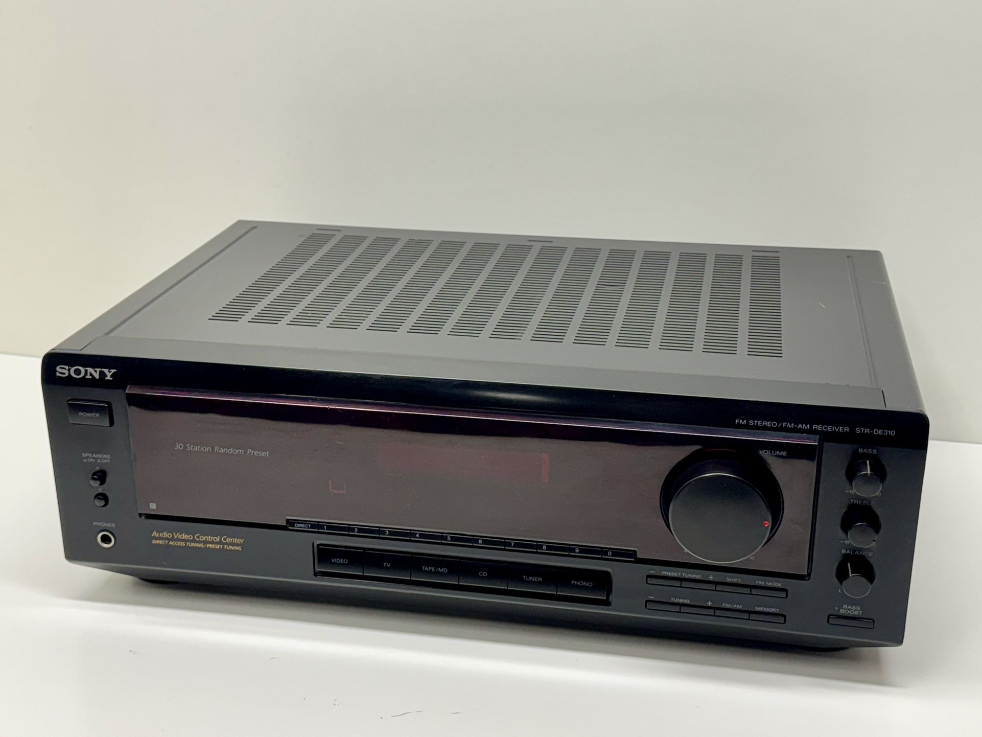 Nice SONY STR-DE310 Stereo Receiver Audio Video Control Center With Phono Input