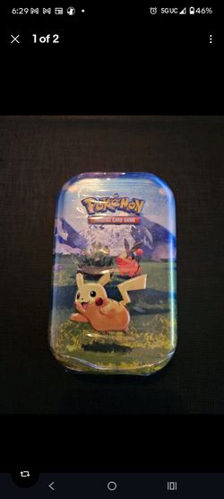 Pokemon Ascended Heroes Mini Tin Pikachu and Tepig Factory Sealed In Hand