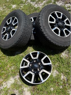 18” Toyota tundra trd rims