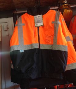 Class3 High Visibility Safety Jacket with Removable Fleece