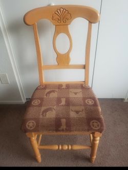Chair Western/cowboy Style