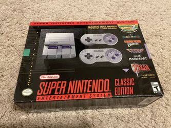Nintendo Super Entertainment System SNES Classic Edition