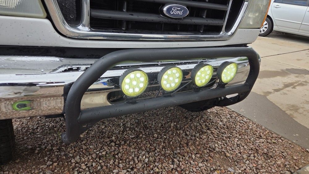 Light Bar + Off Road Lights NINETY BUCKS!