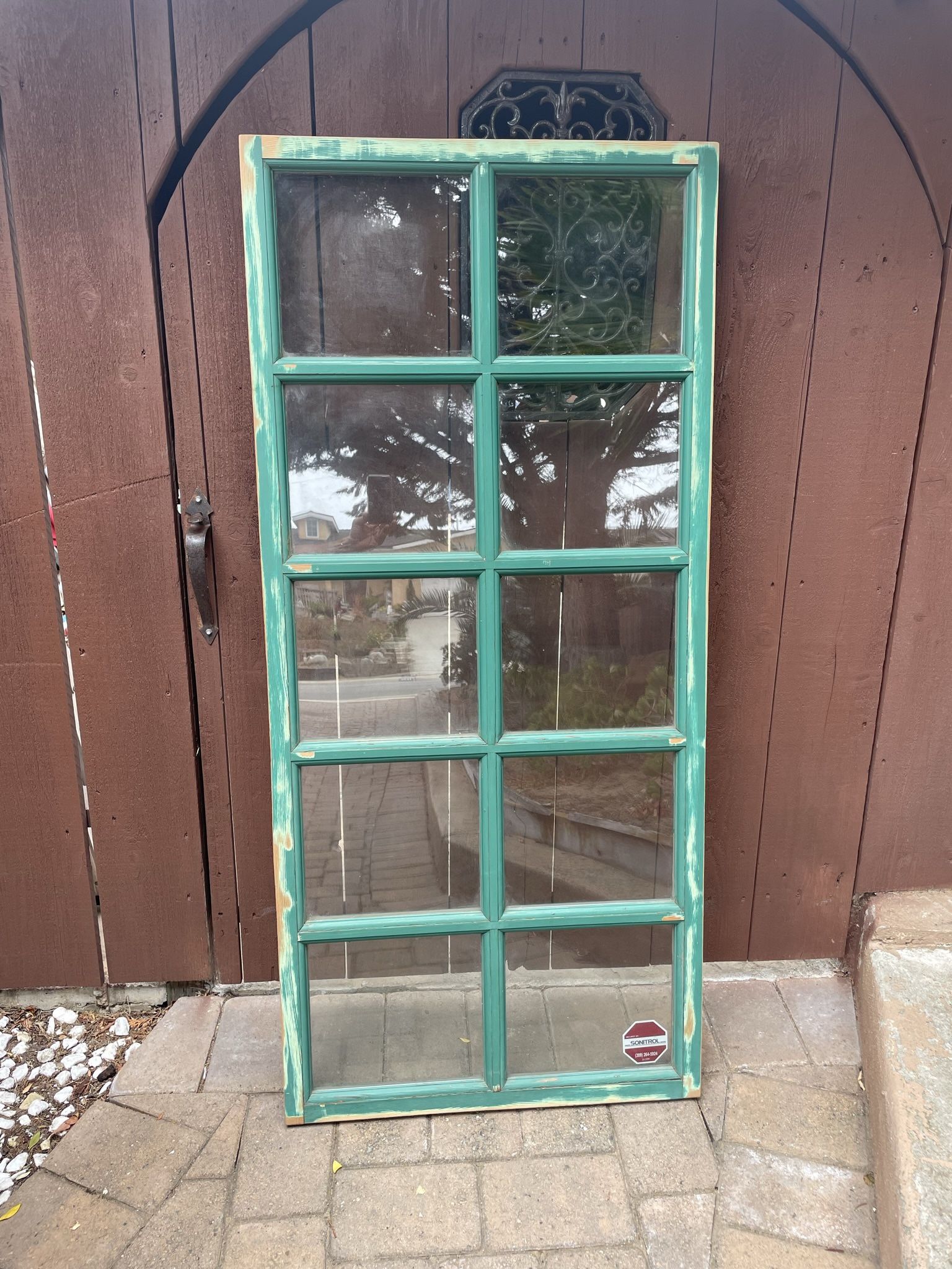 Solid Wood Vintage Window