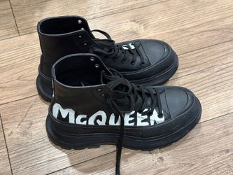 Alexander McQueen high top boots
