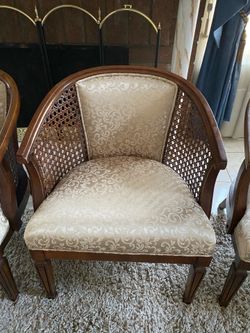 Rattan Arm Chair. NO HOLD