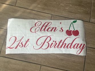 Decals for 21st birthday cherry