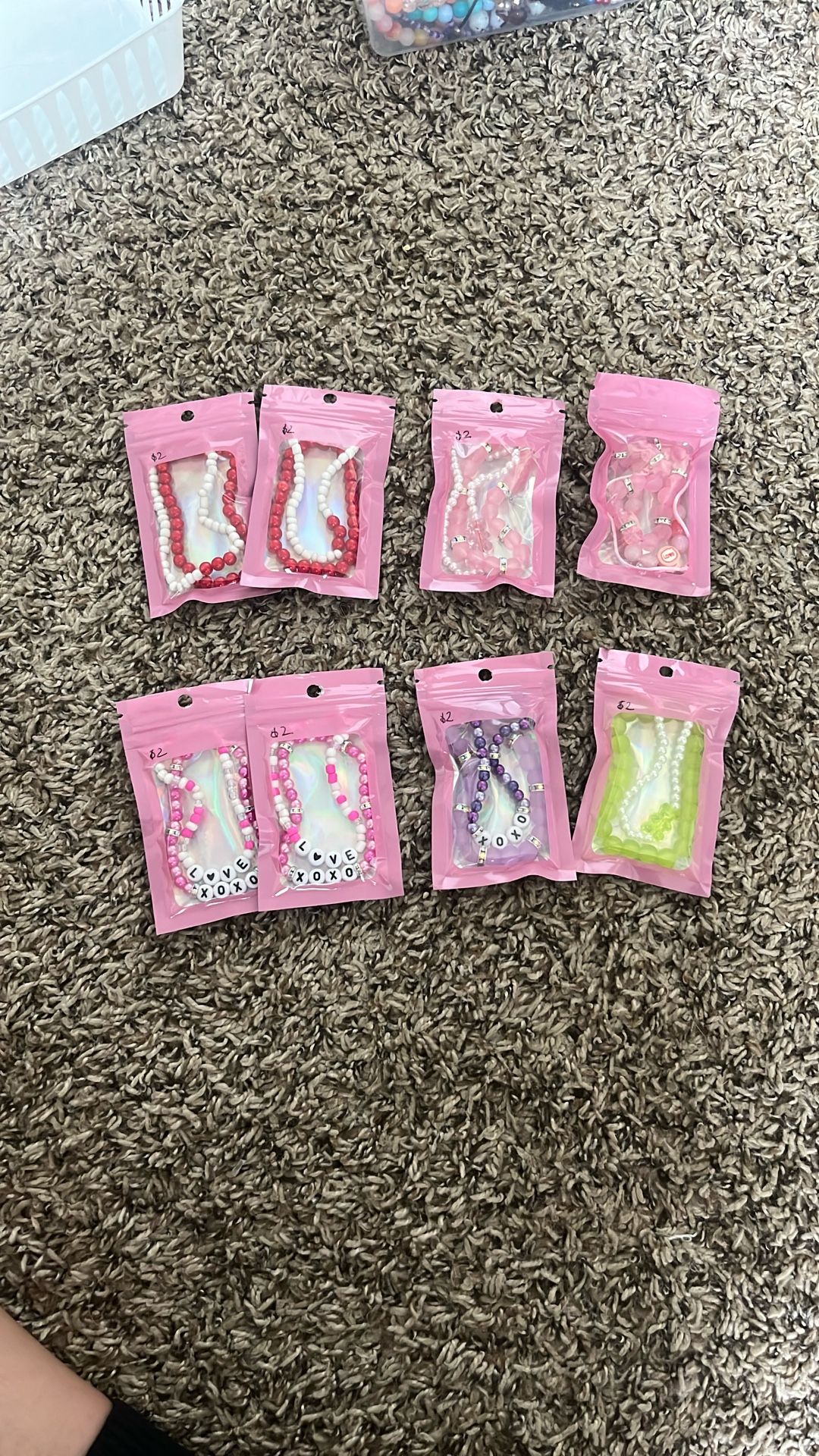 Beaded Bracelet Lot