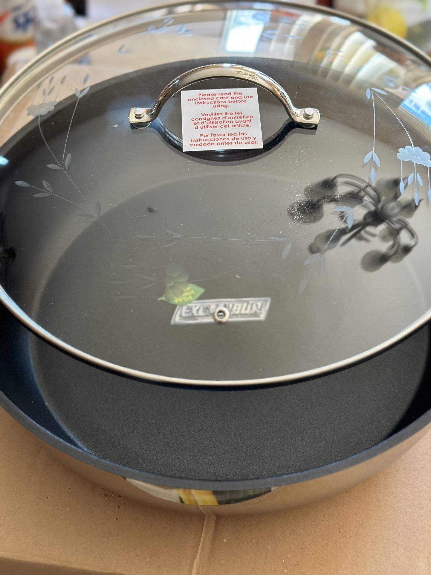 8.75 Qt Stainless Steel Nonstick Casserole “Antiadherente”