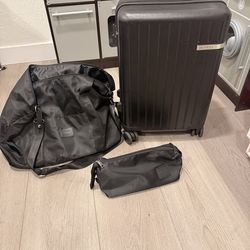 Carry On suitcase and other bags