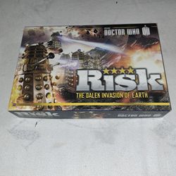 Risk Dr Who Edition Board Game The Dalek Invasion Of Earth In Excellent Condition (Is Missing A Cardboard Clara Token)