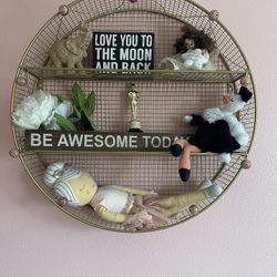 Threshold- Circular Shelf. 