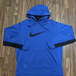 Nike Therma Fit * Men’s Center Swoosh Pullover Hoodie * Size Large 