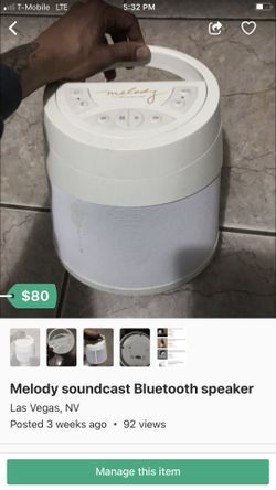 Melody soundcast Bluetooth speaker