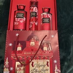 BATH AND BODY WORKS JAPANESE CHERRY BLOSSOM GIFT SET BODY WASH LOTION & SPRAY
