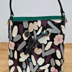 Kate Spade Eva Fete Floral Bucket Handbag Womens