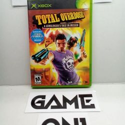 Total Overdose - Microsoft Xbox - Complete w/ Bonus DVD - Tested - 