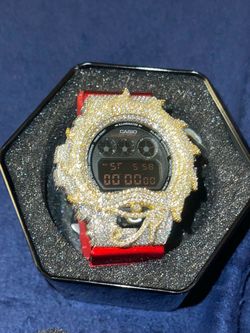 Iced out gshock