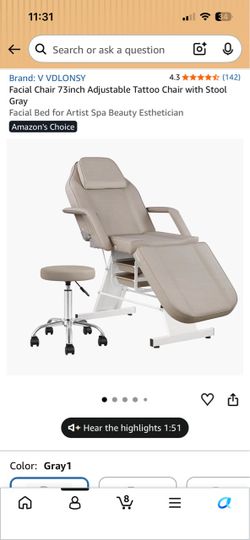 Esthetician Chair/ Tattoo Chair