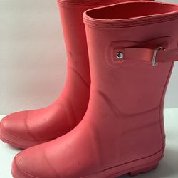 London Fog Pink Girls Boots Size 4