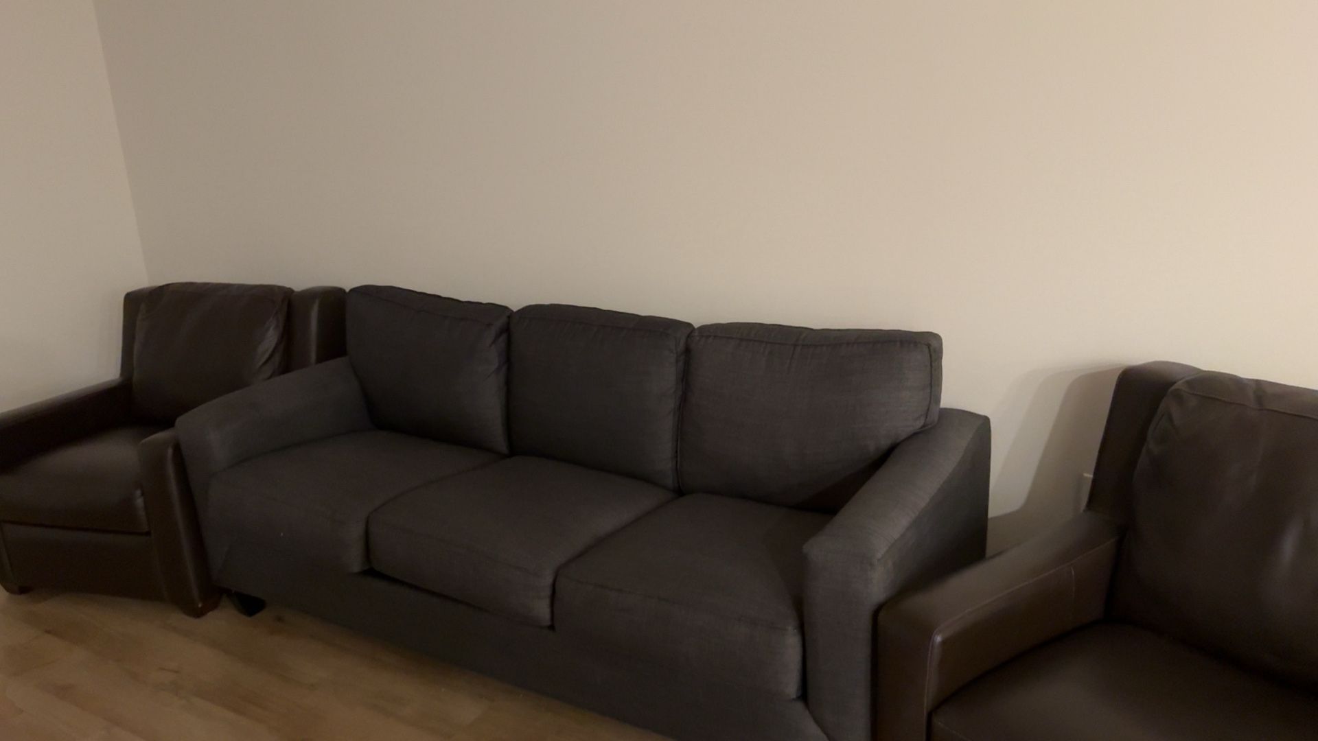 Sleeper Sofa and 2 Arm Chairs