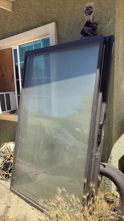 4 piece glass sliding doors