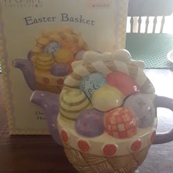 Debbie Mumm mini Easter teapot