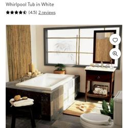 American standard drop in jetted tub (72" x 36")