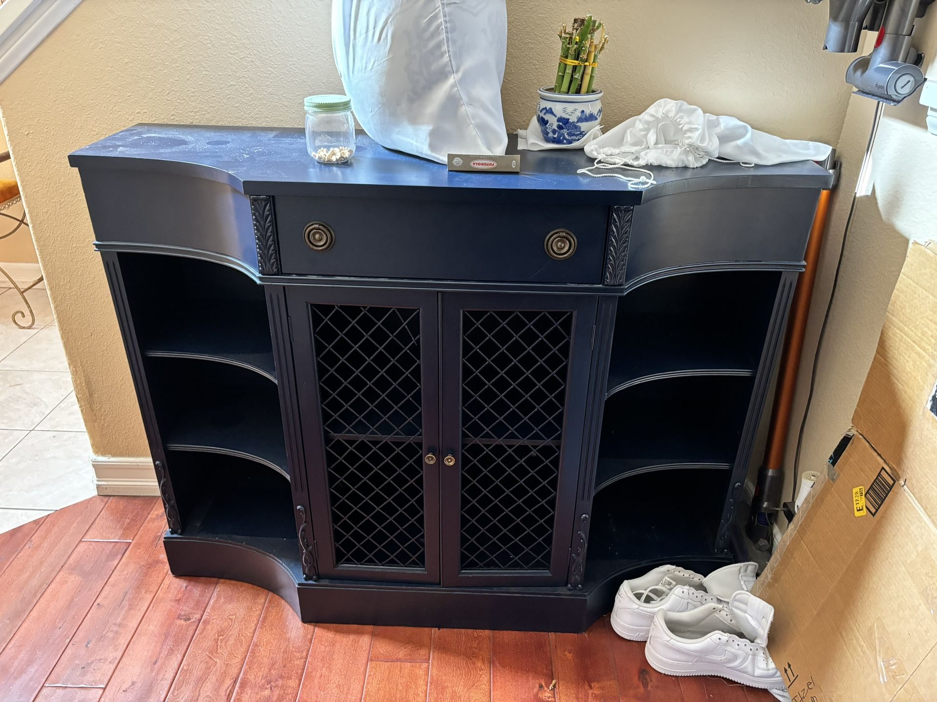 Vintage Bookcase, Or Entry Way Console