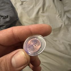 1964lincoln Cent Clipped Plachette 