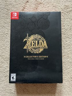 Legend Of Zelda Tears Of The Kingdom Collectors Edition Switch Game