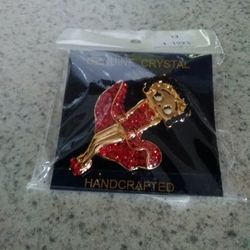 Betty Boop Pin New