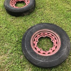 Ford wide 5 artillery rims only two