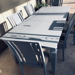 Kitchen Table W/ Six Chairs