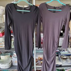 Express Grey or Black Dresses. Like New. Med. Each