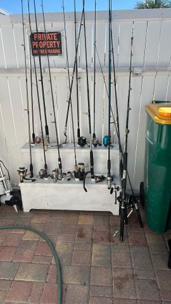 Fishing Poles, $3-15-20 Each Cash Only