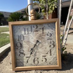 Large Antique Gold/bronze Clock