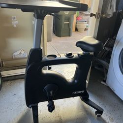 Stationary Bike Desk, Flexispot