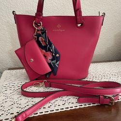 Nanette Lenore Hot Pink Purse 