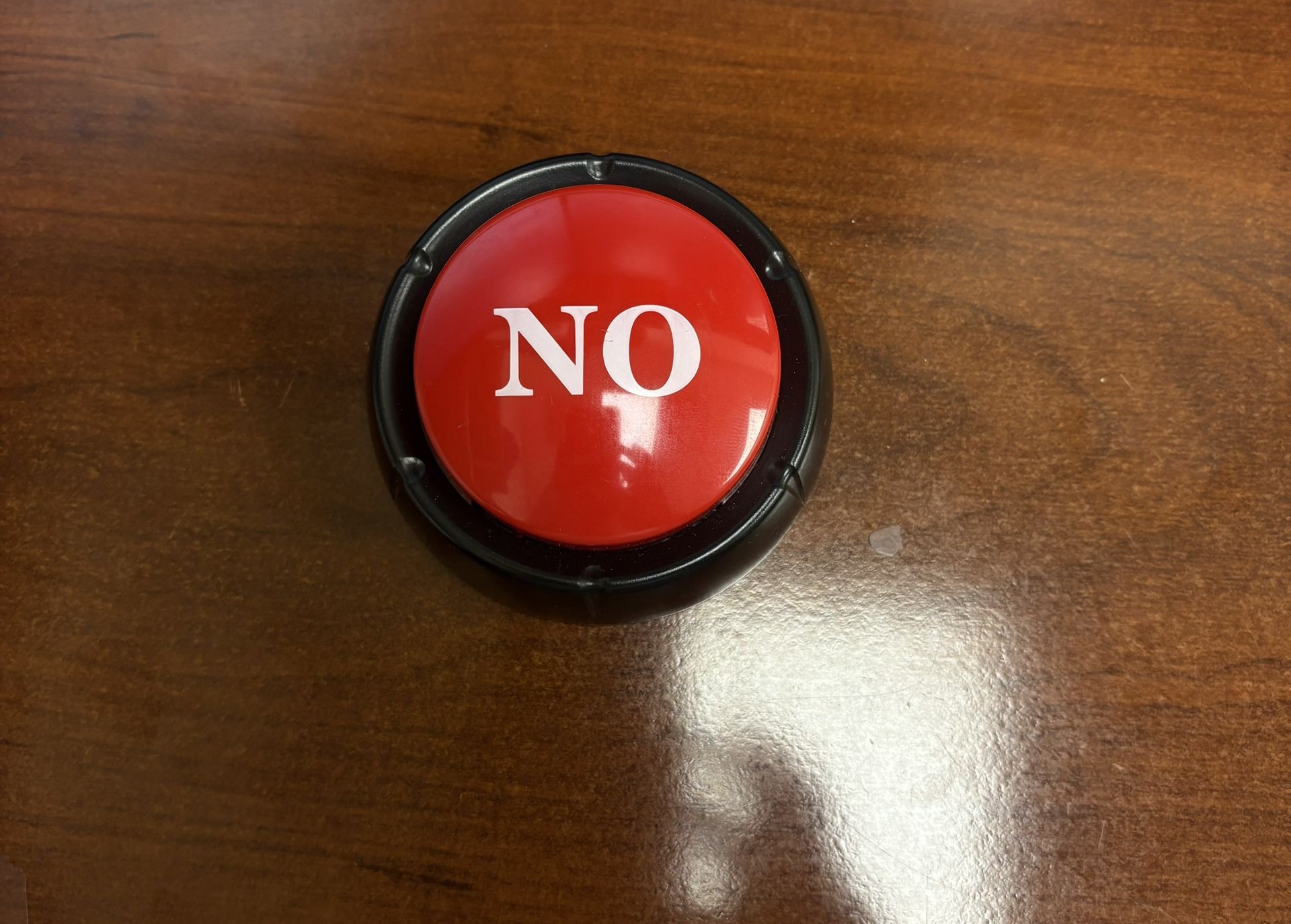 Gag Gift - No Button