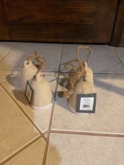 Threshold ceramic bells
