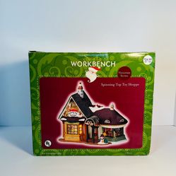Santa’s Workbench Victorian Series Spinning Top Toy Shoppe 2002