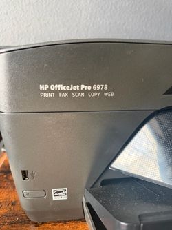 HP OfficeJet Pro 6978 All-in-One Wireless Printer, Instant Ink, Works