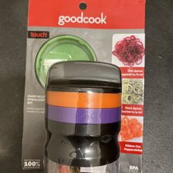 Kitchen. Cooking. Meal Prep. New. Spiralizer. Chopper. Cutting Board. Towels. 