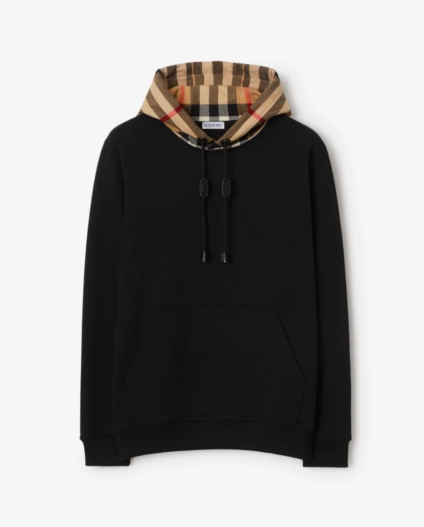 Men’s BURBERRY Cotton Hoodie, Size Large