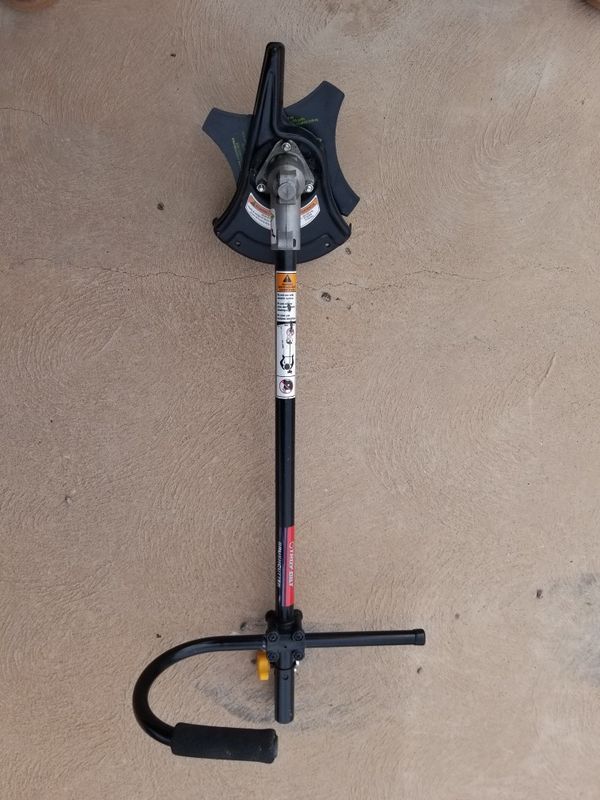 TroyBilt brush cutter attachment for Sale in Mohave Valley, AZ OfferUp