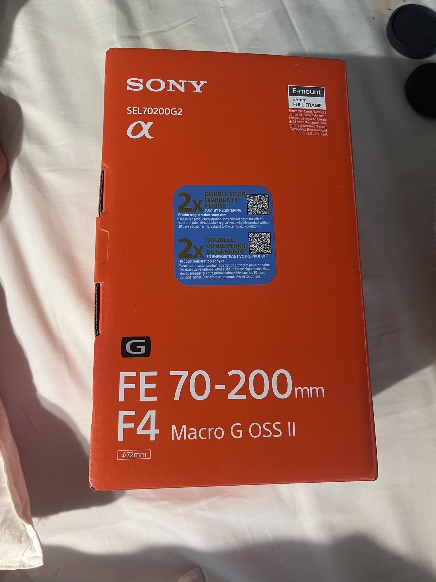 Sony FE 70-200mm F4 Macro G OSS II